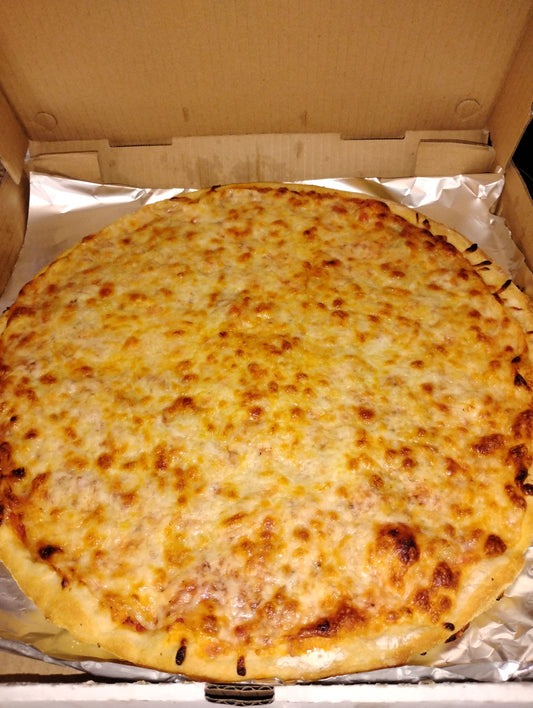 14 inch Large Deep Dish Extra Cheese Pizza